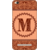 Printed Designer Back Cover For Redmi 4A - Name Initial Alphabet M Design