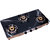 Evita 3 Burner gas stove  black