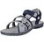 V Tree Men's Grey and Navy Velcro Floaters