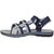 V Tree Men's Grey and Navy Velcro Floaters