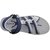 V Tree Men's Grey and Navy Velcro Floaters