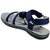 V Tree Men's Grey and Navy Velcro Floaters