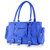 Chhavi Blue Plain Handbag