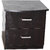 Caspian Leaf Textured Side Table With 2 Drawers