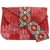 TARUSA Red Cotton Printed For Sling Bag Women