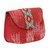 TARUSA Red Cotton Printed For Sling Bag Women