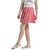 Texco Women Red & White Striped Short Flared Skirt