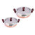 Donga Set With Lid Steel Coper 3 Pcs