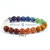 Reiki Healing Crystal 7 Chakra 8 mm Bracelet Natural Healing Stone