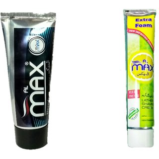 Minha Combo of 2  Max Extra Foam Shaving Cream