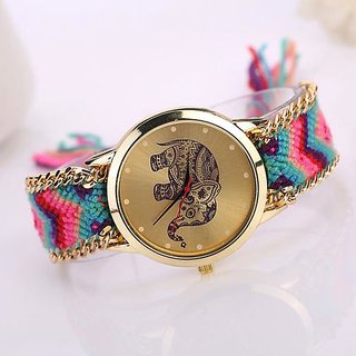 Bracelet Analog Watch WOMEN (Hathi Print)