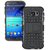 Anvika Hybrid Military Grade Armor Kick Stand Back Cover Case for Samsung Galaxy S6 edge  (Black)