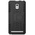 Anvika Hybrid Military Grade Armor Kick Stand Back Cover Case for Lenovo A6600 Plus/A6600+   (Black)