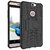 Anvika Defender Tough Hybrid Armour Shockproof Hard PC + TPU with Kick Stand Rugged Back Case Cover for Coolpad Max A8 - Black