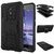 Anvika Military Grade Armor Kick Stand Back Cover Case for Asus Zenfone Go 5.0 Inches  , Black