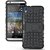 Anvika Hybrid Military Grade Armor Kick Stand Back Cover Case for hTC Desire 820 (Black)