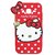 Anvika Hello Kitty Back Cover for Samsung Galaxy Z3 - Red