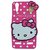 Anvika Hello Kitty Back Cover for Lenovo A6000 & Lenovo K3 - Pink
