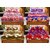 Welhouse India 3D Printed Set Of 4 Double bedsheet with 8 Pillow Covers