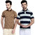 Tab91 Mens Cotton Polo T-shirts - Pack Of 42