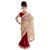 Pratima Multicolour Half N Half Rani Velvet Ready to wear Kids Saree