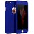 Anvika ORIGINAL 100% 360 Degree  iPhone 7 Plus Front Back Cover Case WITH TEMPERED (BLUE)