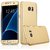Anvika ORIGINAL 100% 360 Degree Samsung Galaxy S6 edge SM-G925 Front Back Cover Case WITH TEMPERED (GOLD)