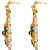 Asmitta Jewellery Gold Plated Gold Zinc Dangle Earrings For Women