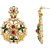 Asmitta Jewellery Gold Plated Gold Zinc Dangle Earrings For Women