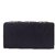 TARUSA Black Suede Embroidered Motif Sling Bag For Women