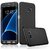 Quickie Fashion Front & Back Cover For Samsung Galaxy A7 (2017)- Black
