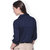 Shree navy blue Formal Cotton Shirt for Women
