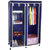 Double Door Collapsible Wardrobe with High Qualtiy Metal Frame K448-Blue