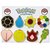 Pokemon Gym Badges (Kanto) Set of 8