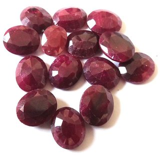 Certified Indian Ruby Gemstone