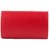 TARUSA Crimson Red Faux Leather Snake Work Sling Bag For Women