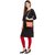 TARUSA Orange  Faux Leather Snake Work Sling Bag For Women