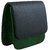 TARUSA Green Faux Leather Snake Work Sling Bag For Women