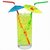 Think Funky Umbrella Shaped Straws