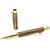 p-61 Giftvenue Dikawen 8010 Golden Fringe Pattern Roller Ball Pen  (Blue)