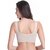 Air Bra/ TShirt Bra Non Padded for Girls and Women Combo of 3 Black, Beige, White (Free Size upto 36)
