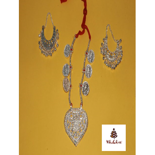 Kashmiri Jewellery Silver Color Mini Set