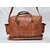 Real Leather Messenger Flexible Handmade Luggage Travel Briefcase Vintage Bag