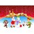 Avikalp Exclusive AZOHP2216 Christmas Winter Santa making Snowman joy of the first snow Christmas Full HD Poster Latest Best New 3D Look Beautiful