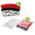 Importikaah 12 Travel Storage Bags for Clothes-Compression Bags for Travel-No Vacuum Sacks-Save Space in your Luggage