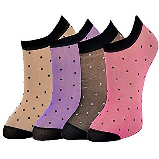 CH Fashion Ladies Ankel Socks Pack of 4