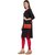 TARUSA Coral Red Faux Leather Animal Print Textures Slingbag For Women