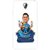 Snooky Printed Cricket Ka Badshah Mobile Back Cover For Lenovo A5000 - White