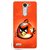Snooky Printed Wouded Bird Mobile Back Cover For Lg L Bello - Red