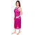 @rk Bridal.,hot women ,Baby doll   2 PC set of satin Nighty/Maxy/Gown/Night Dress for ladies